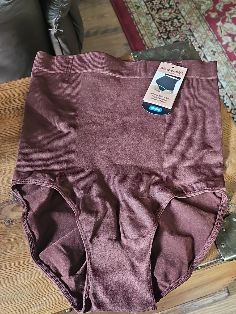 Shapermint High-Waist Shaping Brief - Chocolate